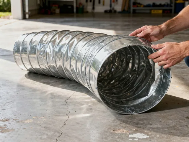 Baldwin Park Dryer Vent Cleaning specialist using advanced equipment for thorough duct cleaning in Baldwin Park